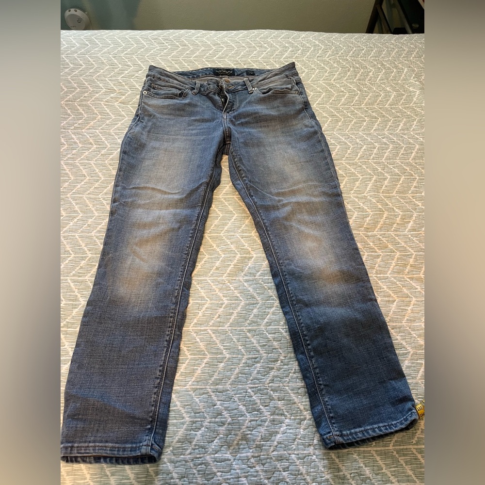 Lucky Brand Blue Lolita Crop Jeans